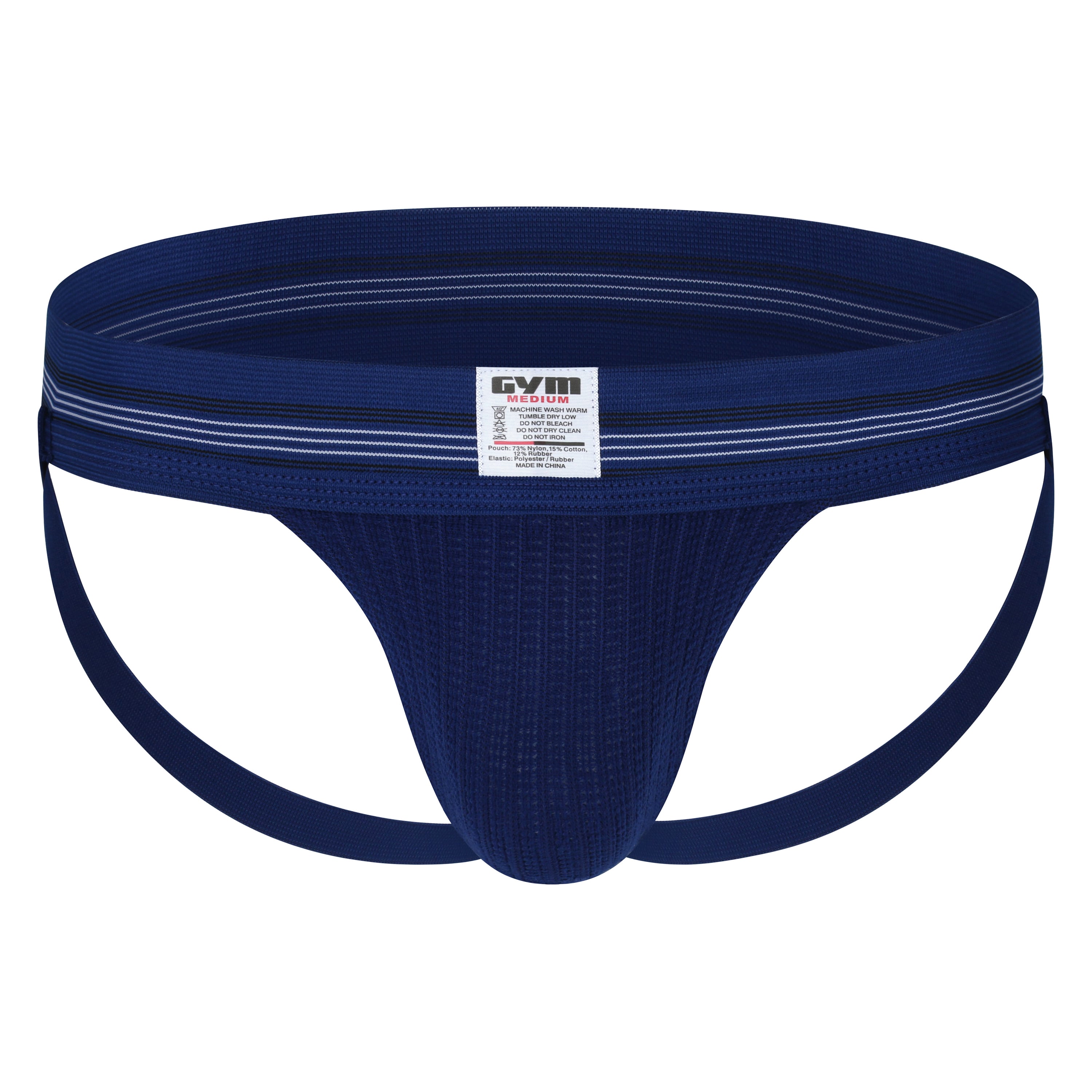 GYM Old School Jockstrap with 2" Waistband in Army Green